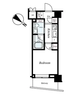 ザ・レジデンス・オブ・トーキョーTY16【306号室】の間取り