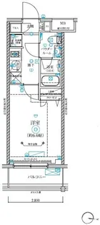 RELUXIA横濱東【5階】の間取り