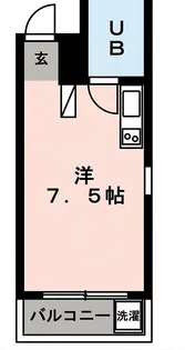 中野第2ビル【303号室】の間取り