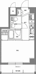 パティーナ川崎南【3階】の間取り