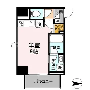 ディアーナ川崎大師【4階】の間取り