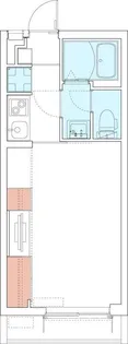 リブリ・Calm市ノ坪【3階】の間取り