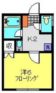 プロムナード生麦B【2階】の間取り