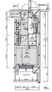 メインステージ川崎ウエスト【307号室】の間取り