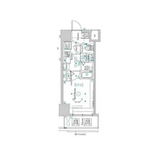 ラフィスタ横浜蒔田II【5階】の間取り