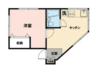 リバーブリーズ【201号室】の間取り