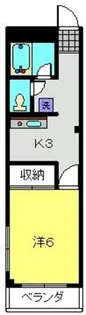 オーシャンハイツ【3階】の間取り