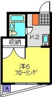 第2中里マンション【301号室】の間取り