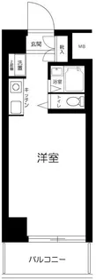 スカイノブレ川崎柳町【6階】の間取り