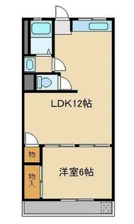 安田ビル【4-B号室】の間取り