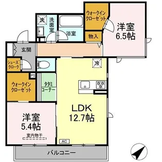 AN RESIDENCE【2階】の間取り