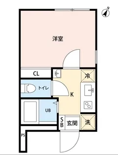グランクオール川崎【2階】の間取り