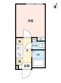 グランクオール川崎【3階】の間取り