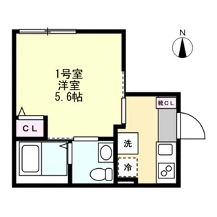 リアル綱島パークテラスA棟【1階】の間取り