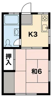 第一関口ハイム【4階】の間取り