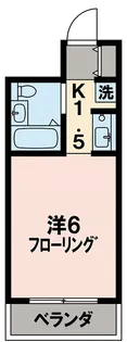 ヨコハマトラディショナルビュー【102号室】の間取り