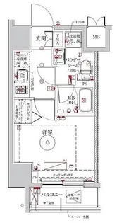 LUMEED横濱南【9階】の間取り