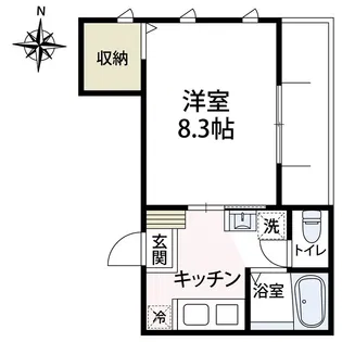 シャテロKS【3階】の間取り