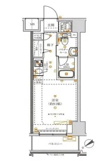 スパシエ東神奈川【2階】の間取り