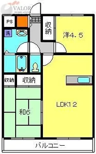 グレースマンション【102号室】の間取り