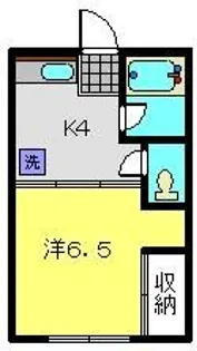 けやき荘【A号室】の間取り