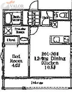エクレール松が枝【2階】の間取り