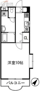 リーフコートII【301号室】の間取り