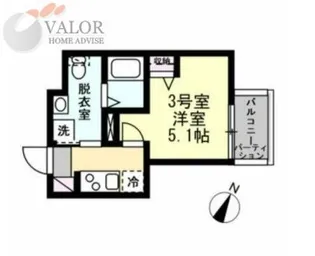 メレ小田急相模原【3階】の間取り