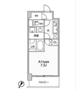 JMF Residence 町田【7階】の間取り