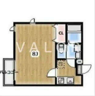 Ambition恩名【2階】の間取り