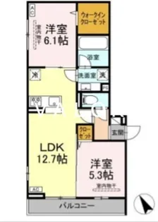 セントラーレ【2階】の間取り
