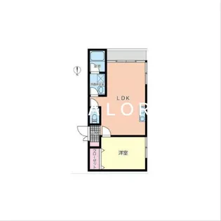 重田ビル【2階】の間取り