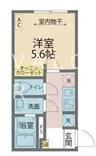 カインドネス小田急相模原North【3階】の間取り