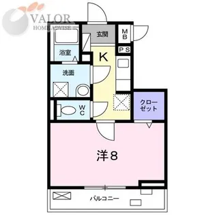 ベル フェリーチェ【2階】の間取り