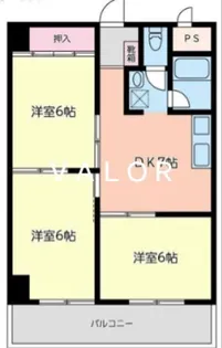 CLLエクセレンス松が枝Ⅰ【3階】の間取り