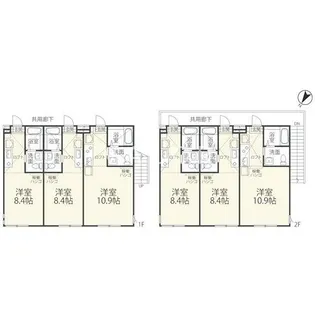 Sola鶴間【1階】の間取り
