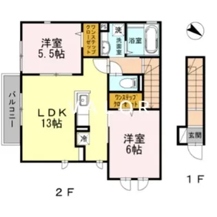 PrintempsⅠ【2階】の間取り