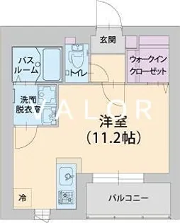 ユアーズ学園II【1階】の間取り