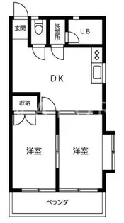 フェイバリットハウス【2階】の間取り