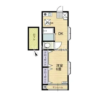 メゾンベルジュ【2階】の間取り