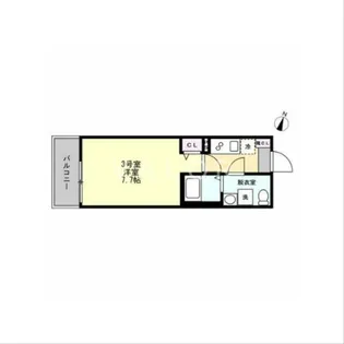 ベイルーム相模大野【1階】の間取り