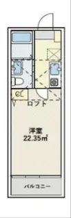 ラ・シャンス旭町【3階】の間取り