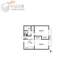 エステートMIYAZAWAPart1【1階】の間取り