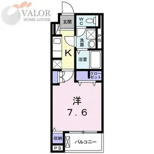 Apricot【1階】の間取り