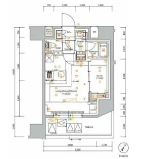 SYFORME MACHIDA【14階】の間取り