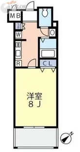 グランヴァンウエストヴィル町田【6階】の間取り