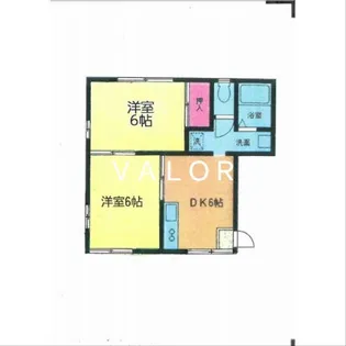 クリエール文京【1階】の間取り