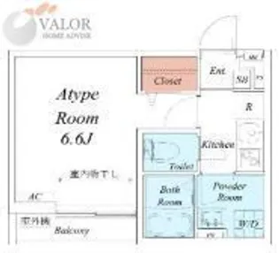 リブリ・Anniversary【1階】の間取り