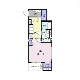 エミナール【4階】の間取り