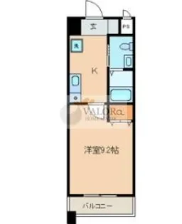 SHELL MIYAKO I【6階】の間取り